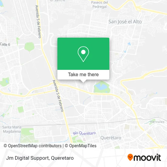 Jm Digital Support map