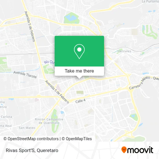 Rivas Sport’S map