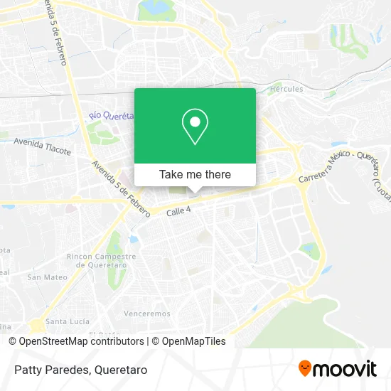 Patty Paredes map