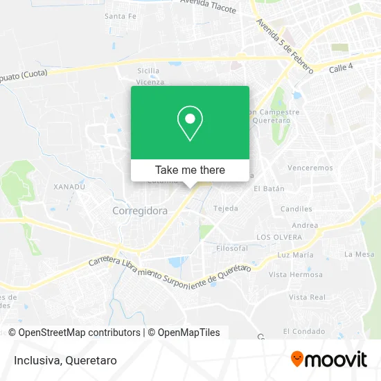 Inclusiva map