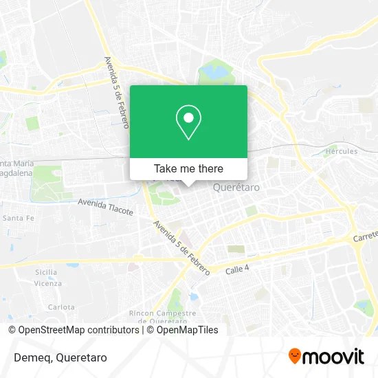 Demeq map