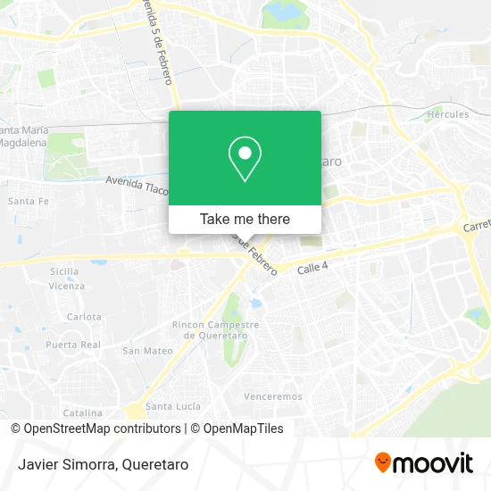Javier Simorra map