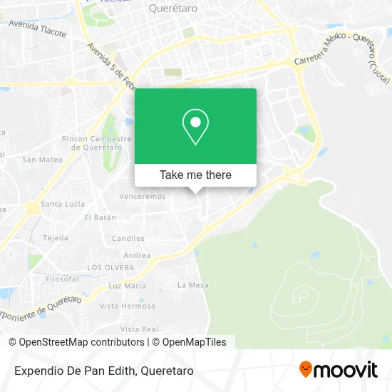 Expendio De Pan Edith map