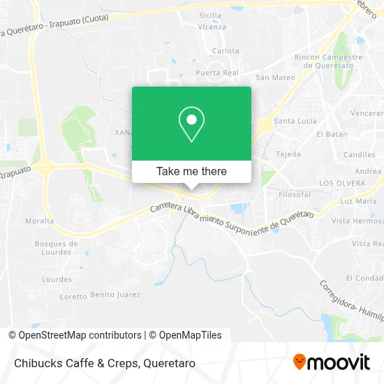 Chibucks Caffe & Creps map