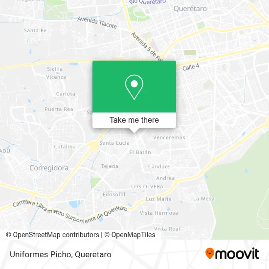 Uniformes Picho map