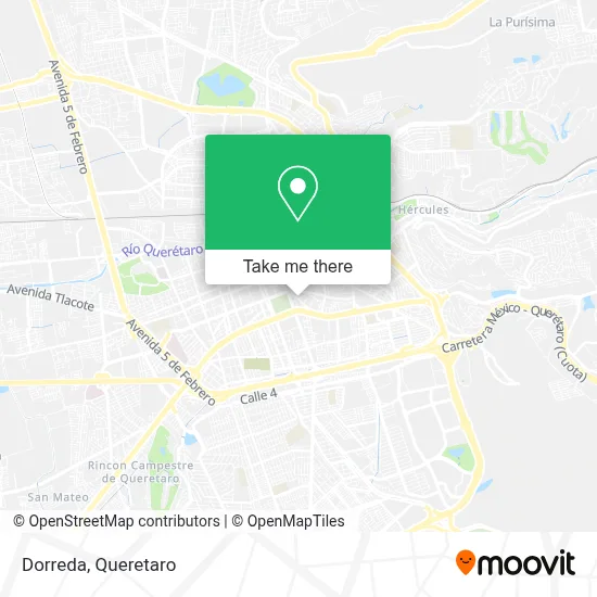 Dorreda map