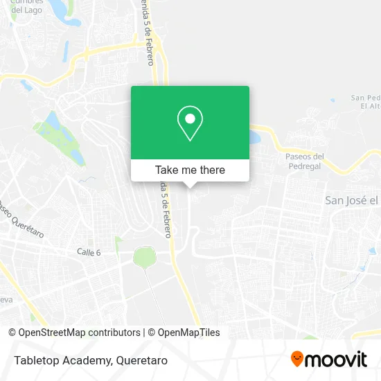 Tabletop Academy map