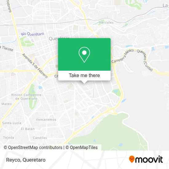 Reyco map