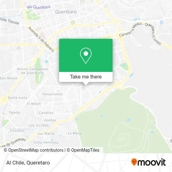 Al Chile map