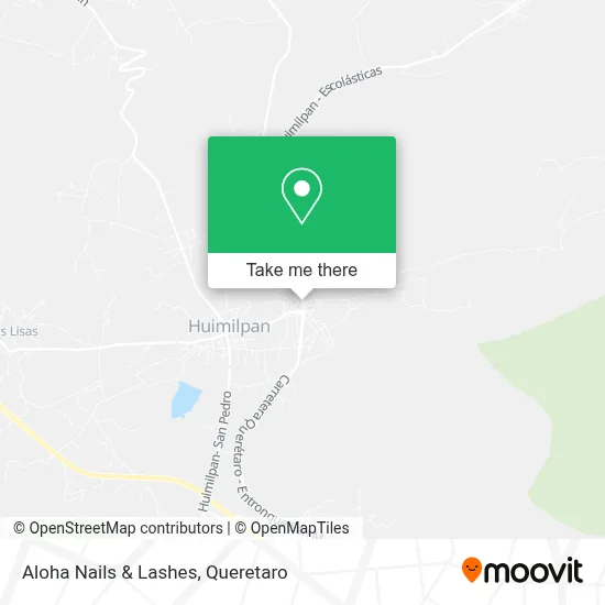 Aloha Nails & Lashes map