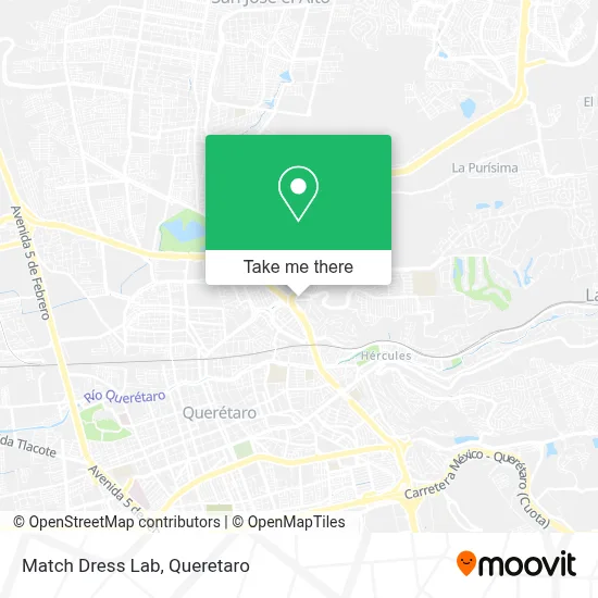Match Dress Lab map