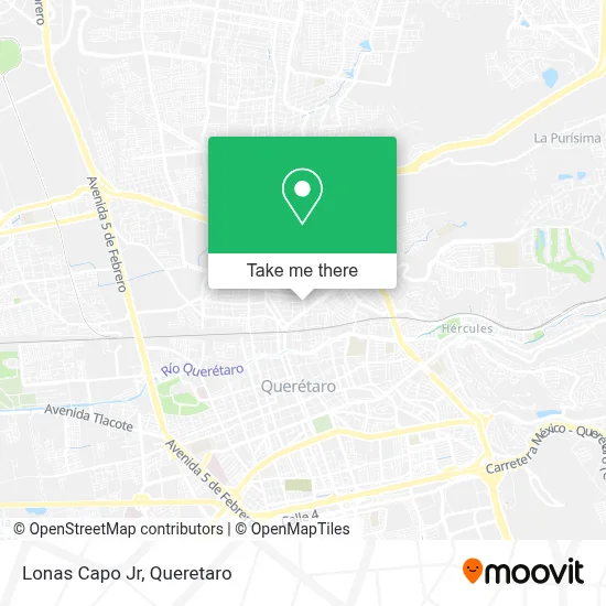 Lonas Capo Jr map