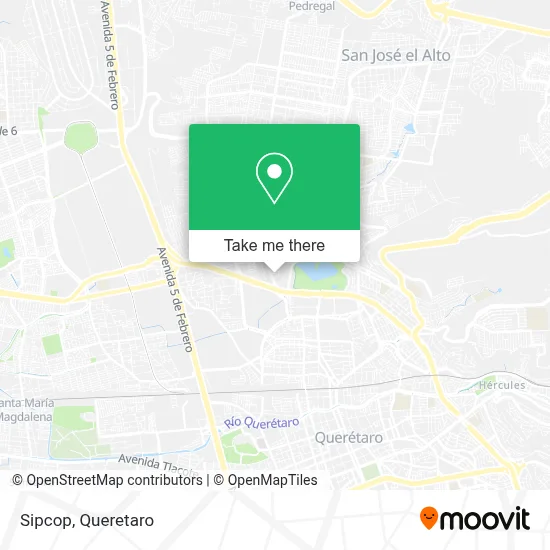 Sipcop map