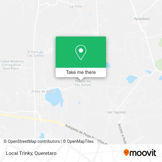 Local Trinky map