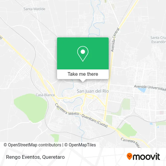 Rengo Eventos map