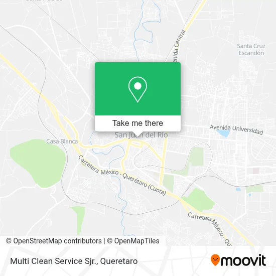 Multi Clean Service Sjr. map