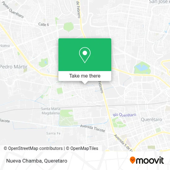 Nueva Chamba map
