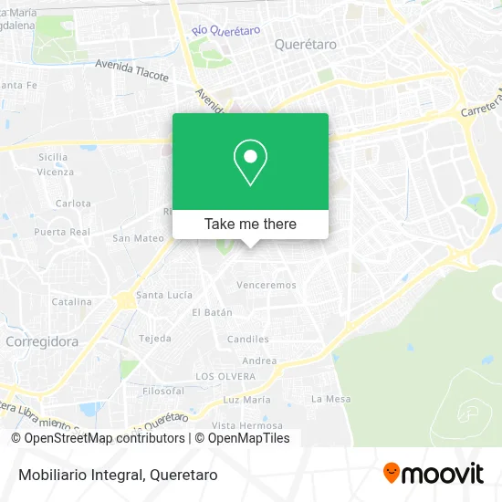 Mobiliario Integral map