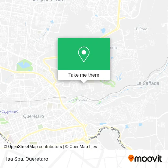 Isa Spa map