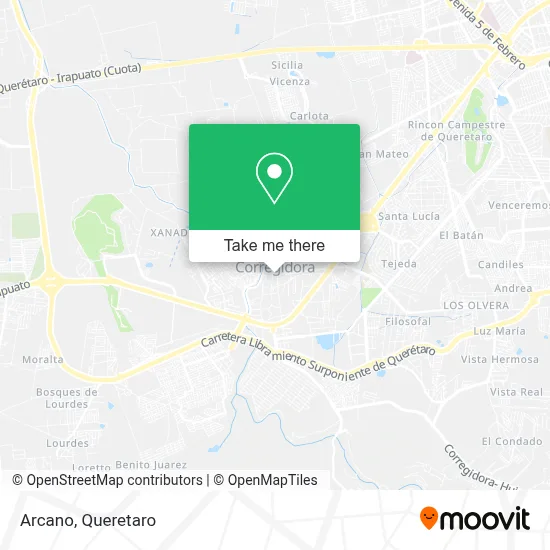 Arcano map
