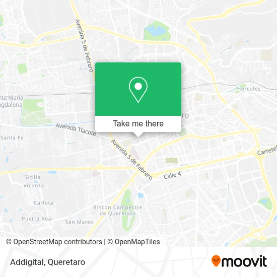 Addigital map