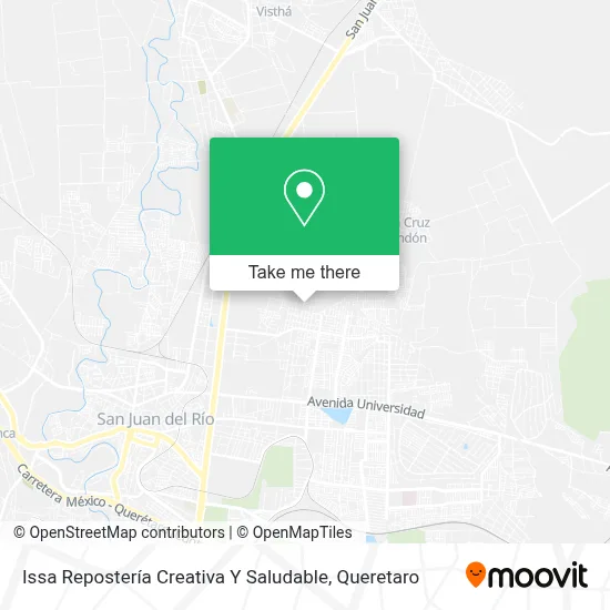 Issa Repostería Creativa Y Saludable map