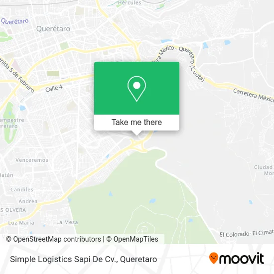 Simple Logistics Sapi De Cv. map