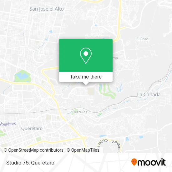 Studio 75 map