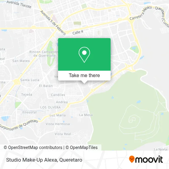 Studio Make-Up Alexa map