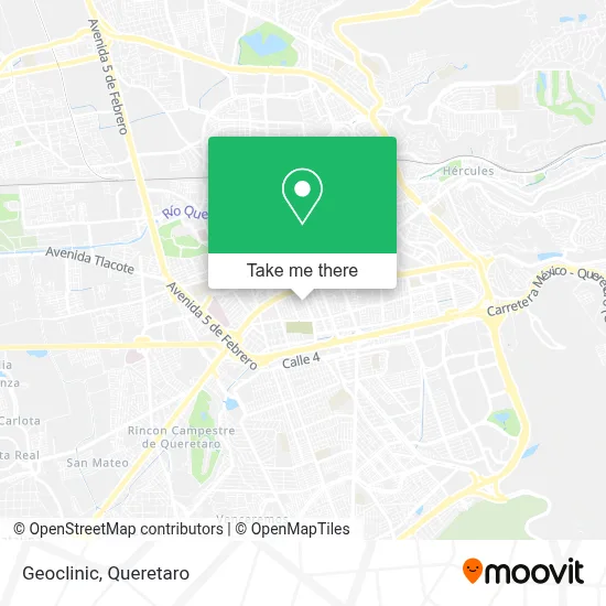 Geoclinic map