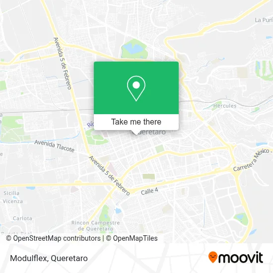 Modulflex map