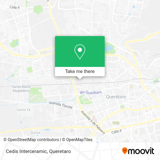 Cedis Interceramic map