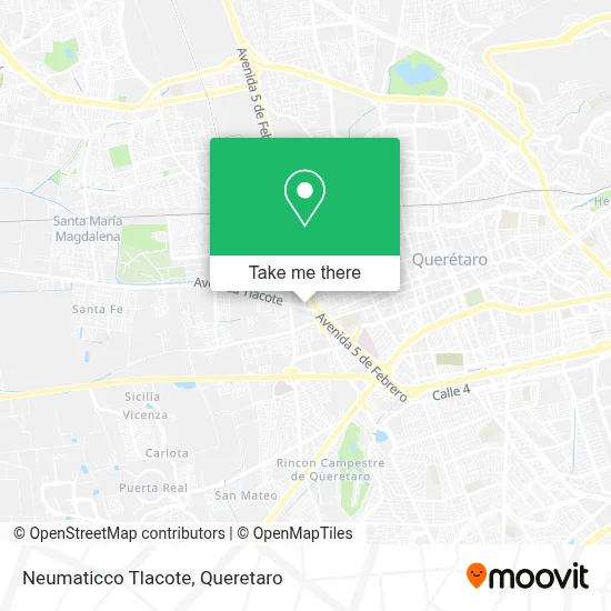 Neumaticco Tlacote map
