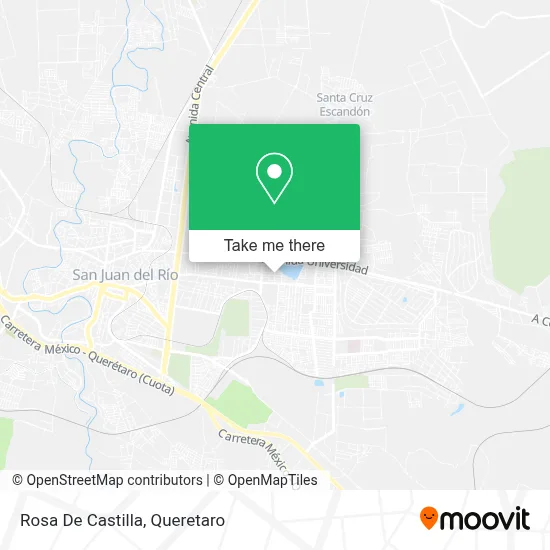 Rosa De Castilla map