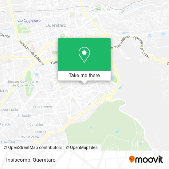 Insiscomp map