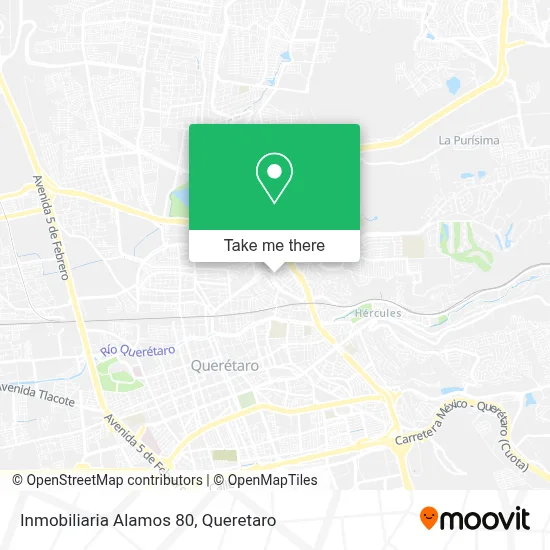 Inmobiliaria Alamos 80 map