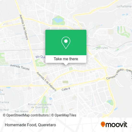 Comida Casera map
