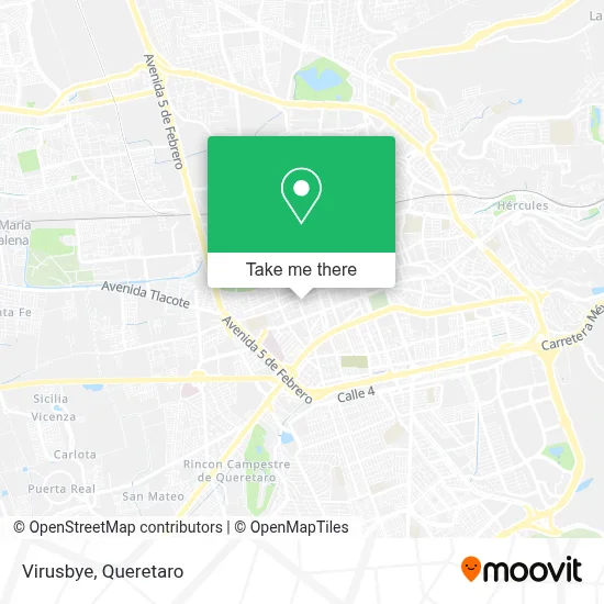 Virusbye map
