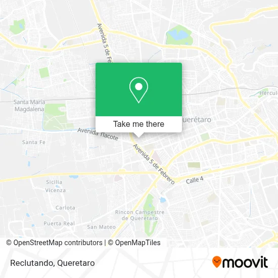 Reclutando map