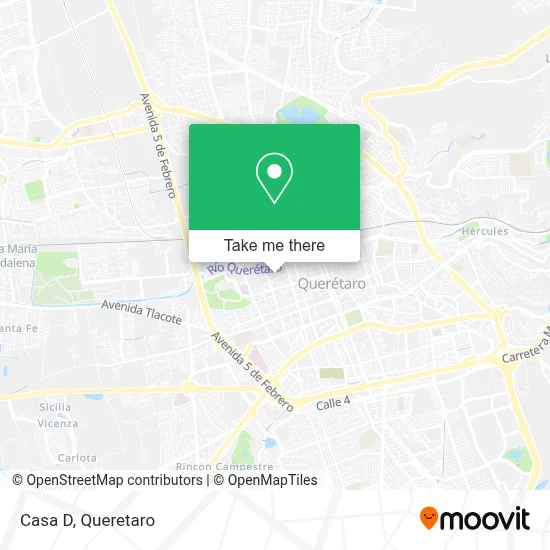 Casa D map