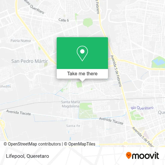 Lifepool map