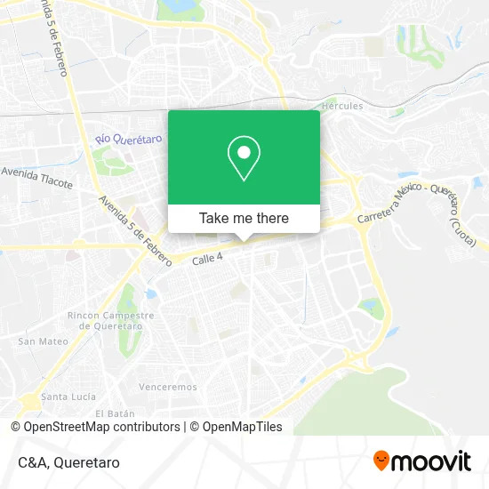 C&A map