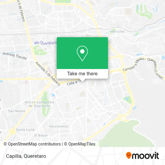 Capilla map