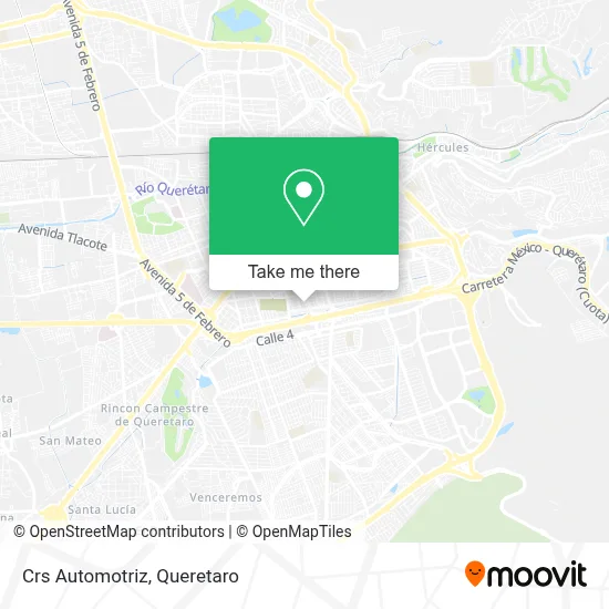 Crs Automotriz map