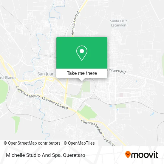 Michelle Studio And Spa map