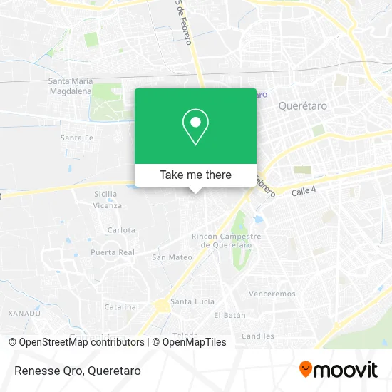 Renesse Qro map