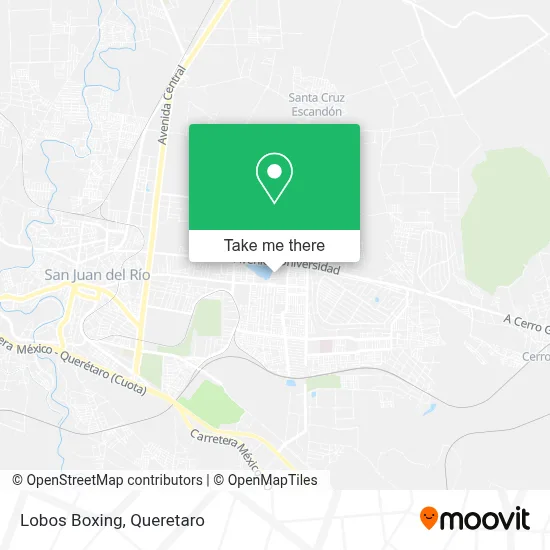 Lobos Boxing map