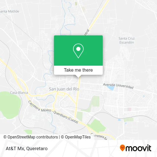 At&T Mx map