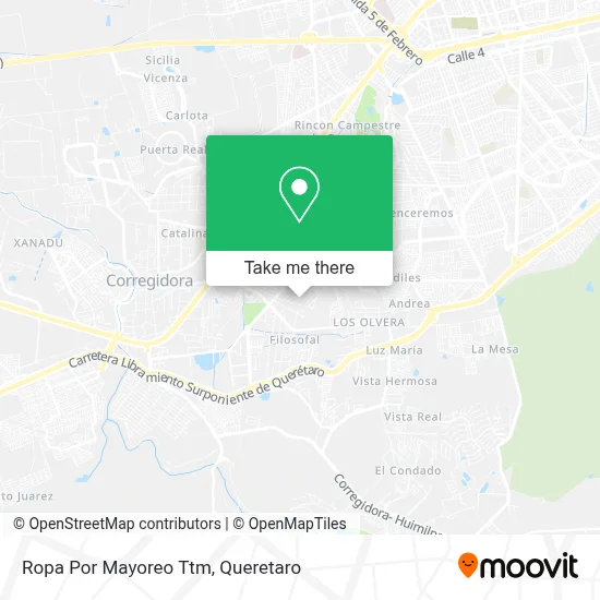 Ropa Por Mayoreo Ttm map