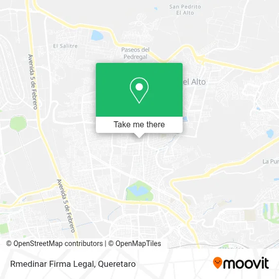 Rmedinar Firma Legal map